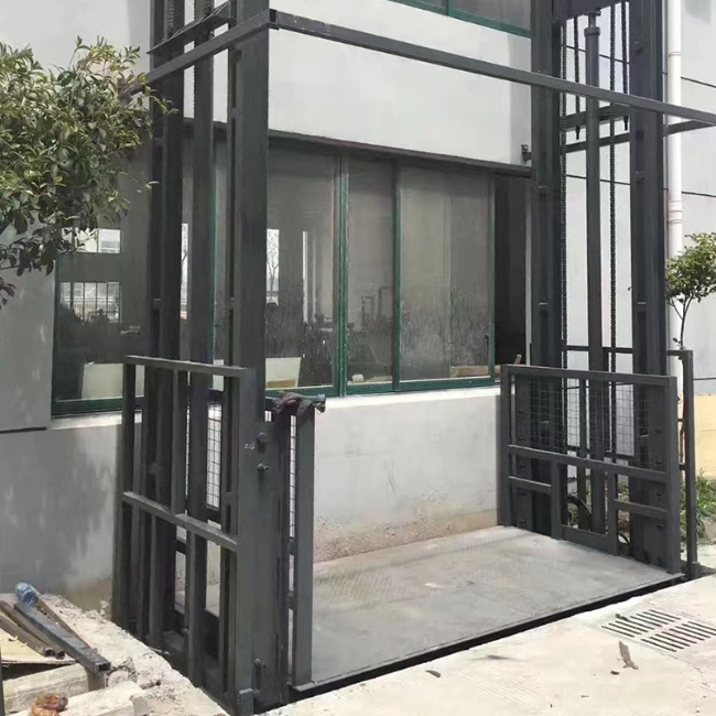 海北5吨室外升降货梯